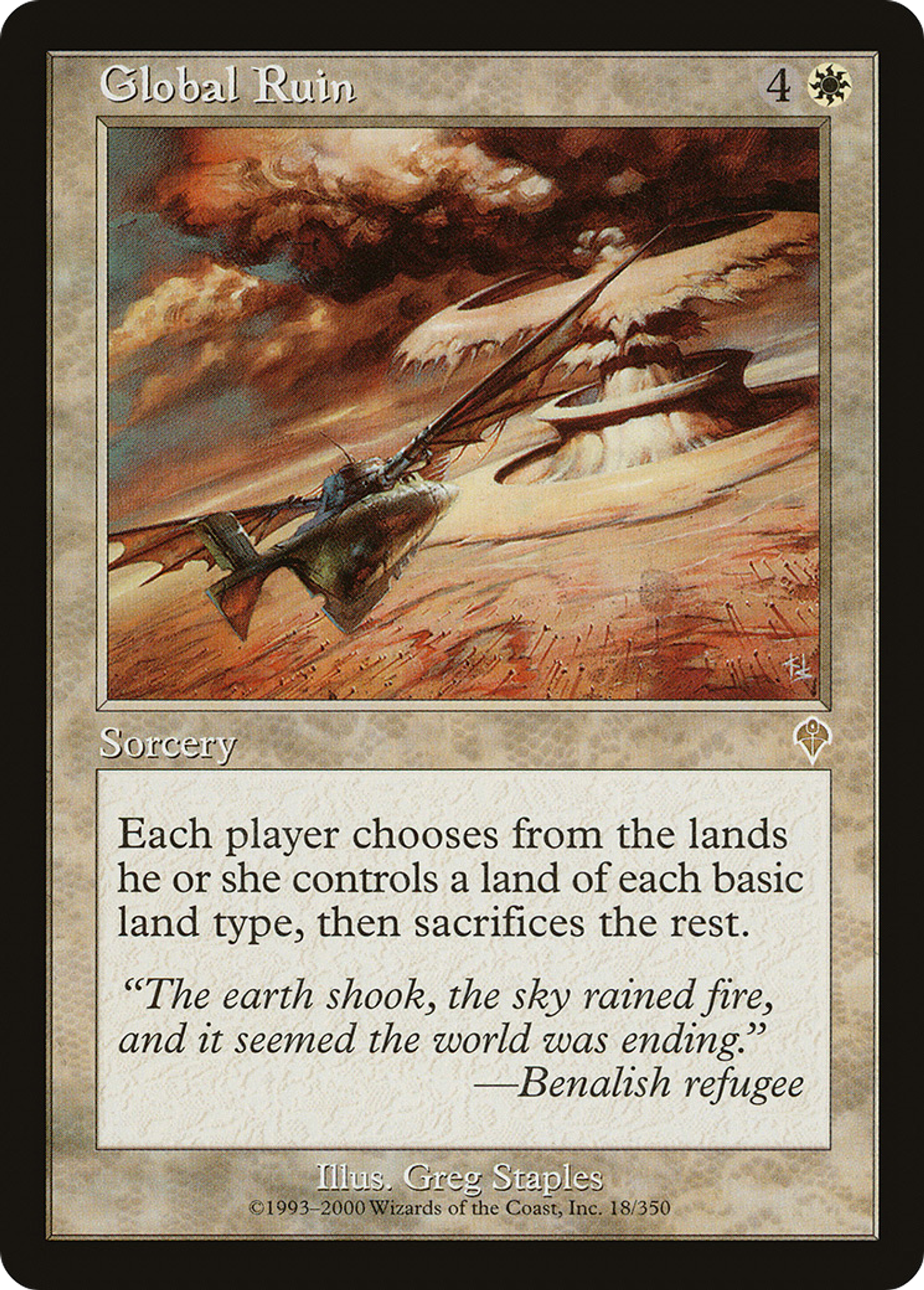 Global Ruin — Invasion — Magic: The Gathering