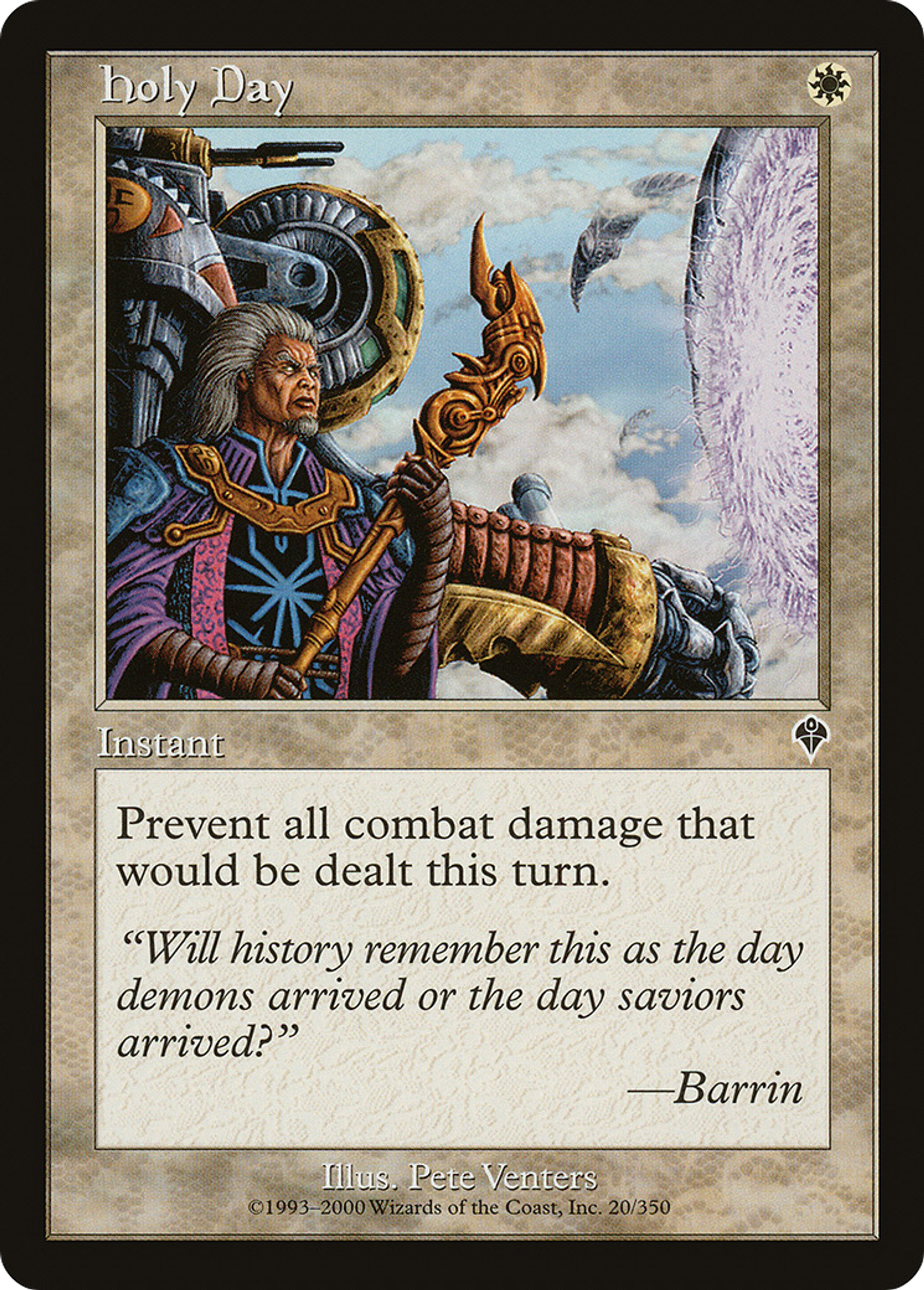 Jour saint — Invasion — Magic: The Gathering