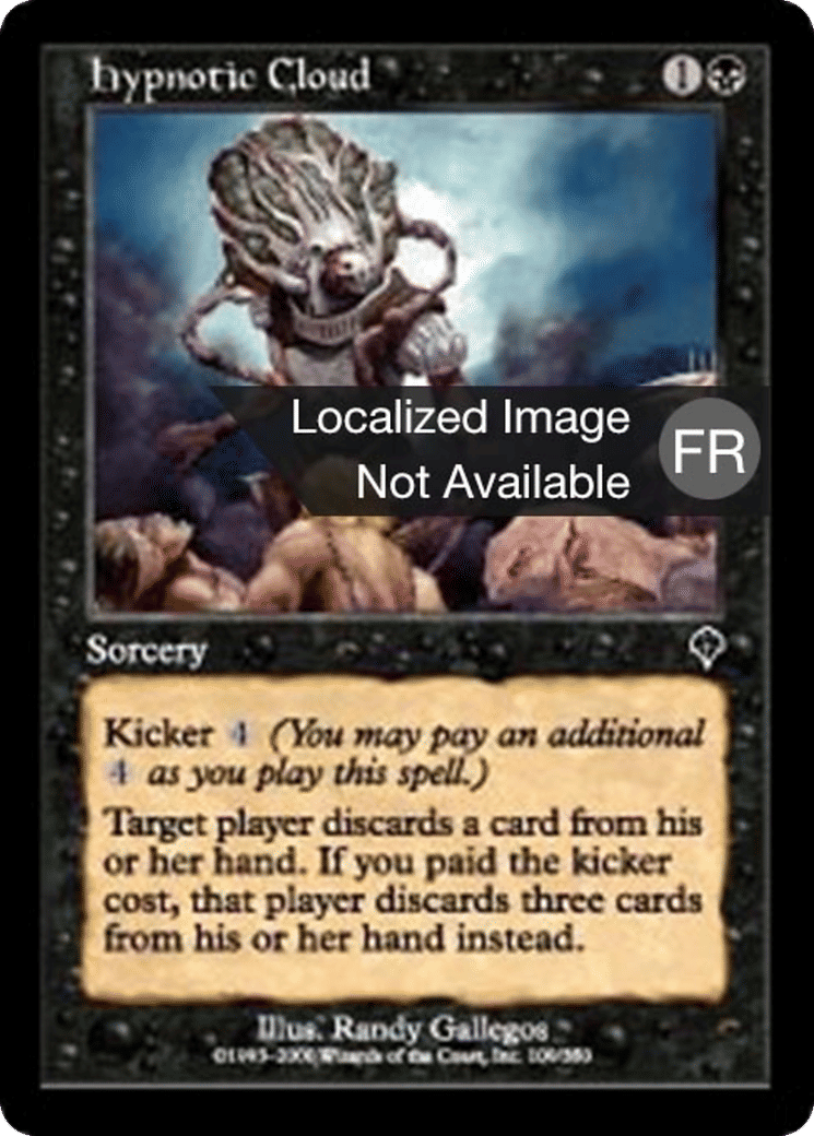 Nuage hypnotique — Invasion — Magic: The Gathering