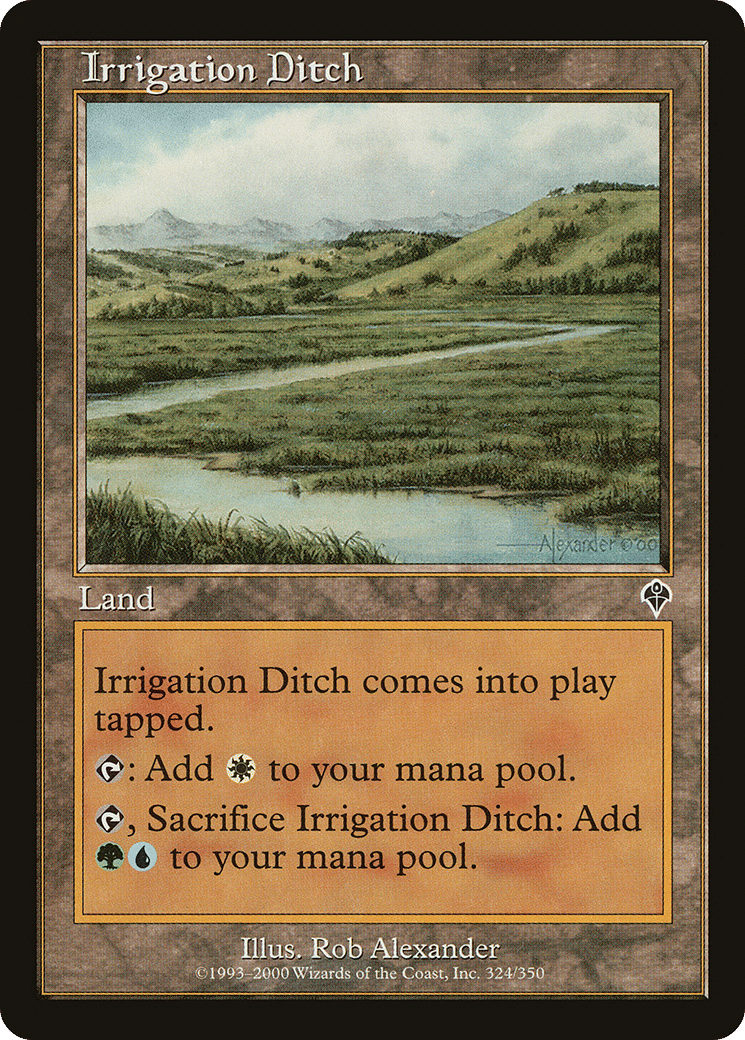 Irrigation Ditch — Invasion — Magic: The Gathering