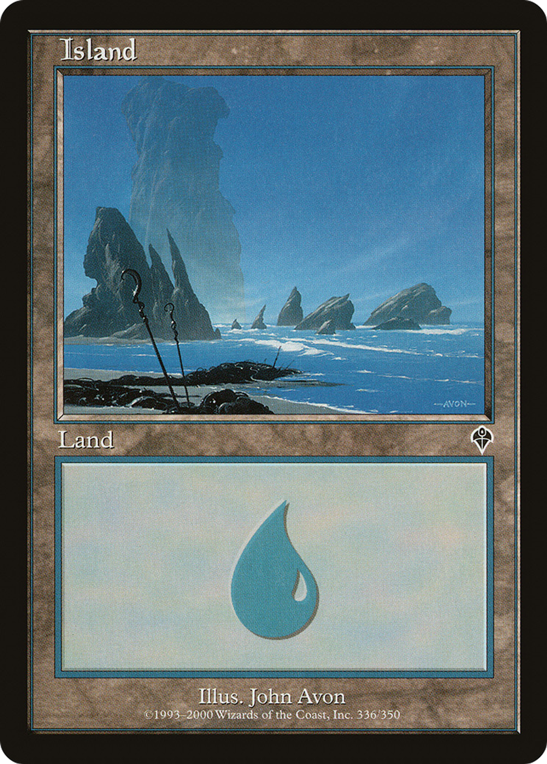 Island — Invasion — Magic: The Gathering
