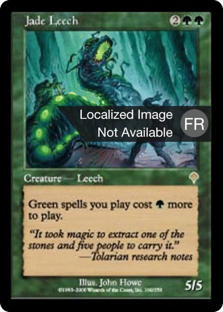 Sangsue de jade — Invasion — Magic: The Gathering