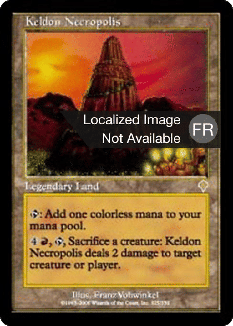 Nécropole kelde — Invasion — Magic: The Gathering