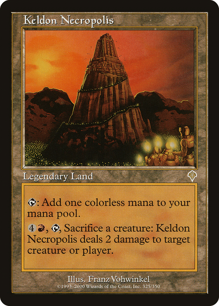 Keldon Necropolis — Invasion — Magic: The Gathering