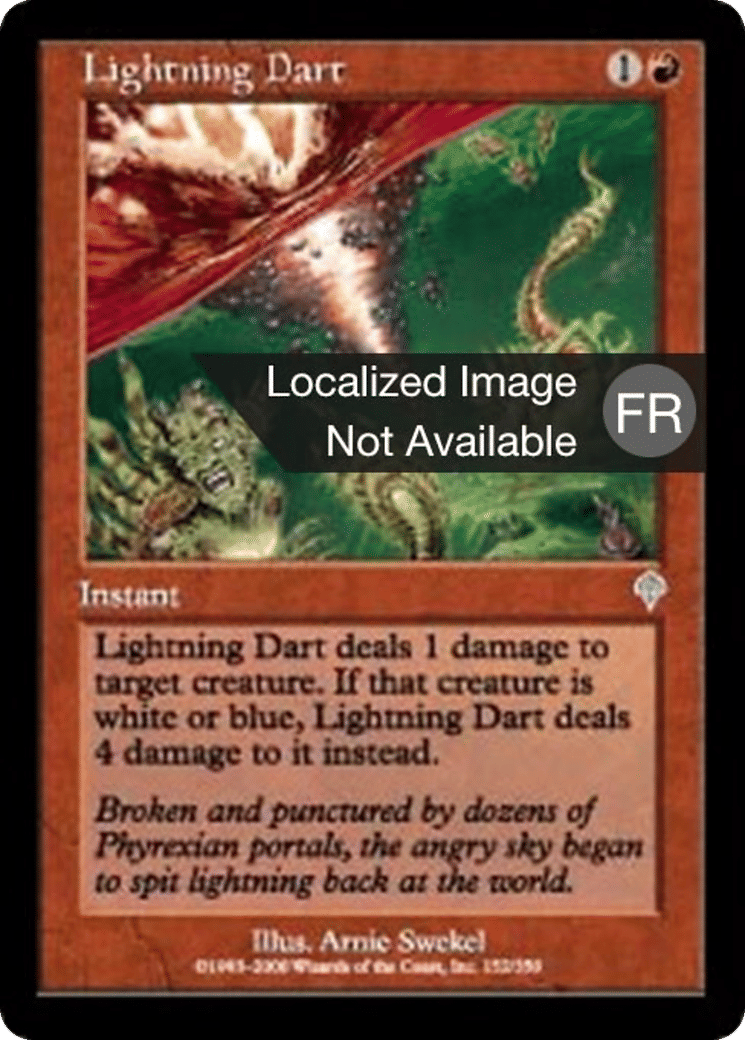 Dard foudroyant — Invasion — Magic: The Gathering