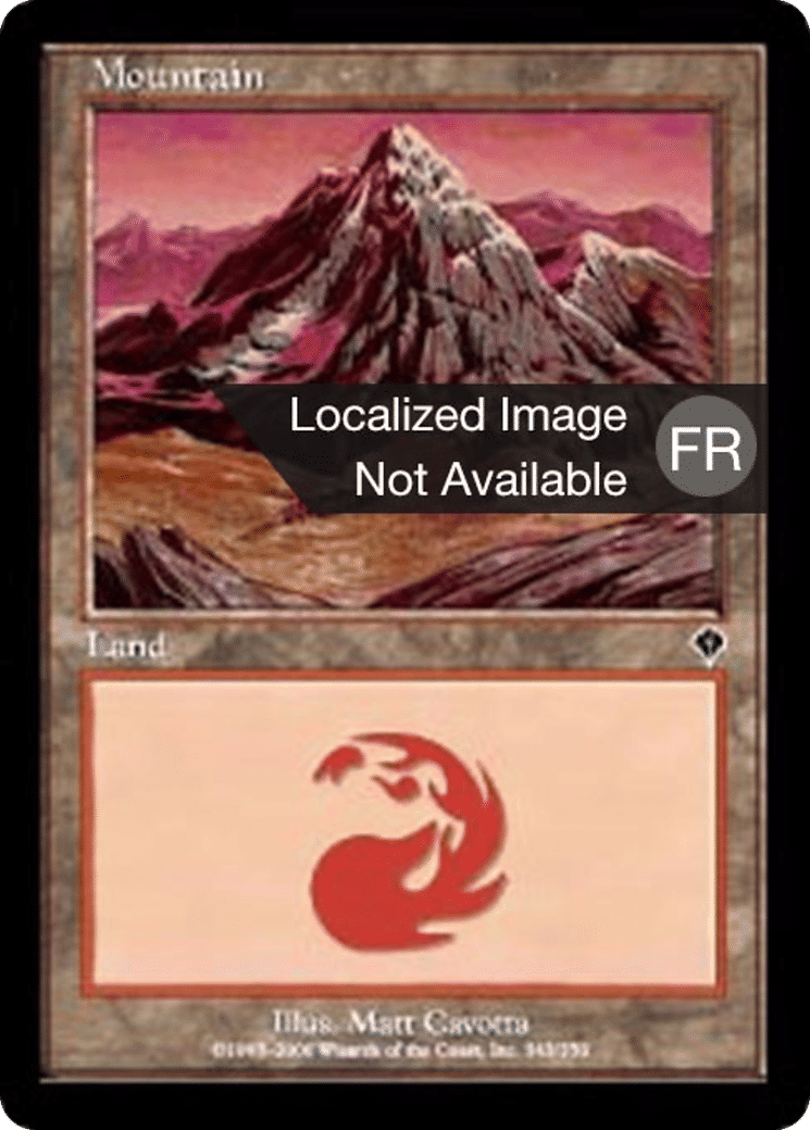 Montagne — Invasion — Magic: The Gathering