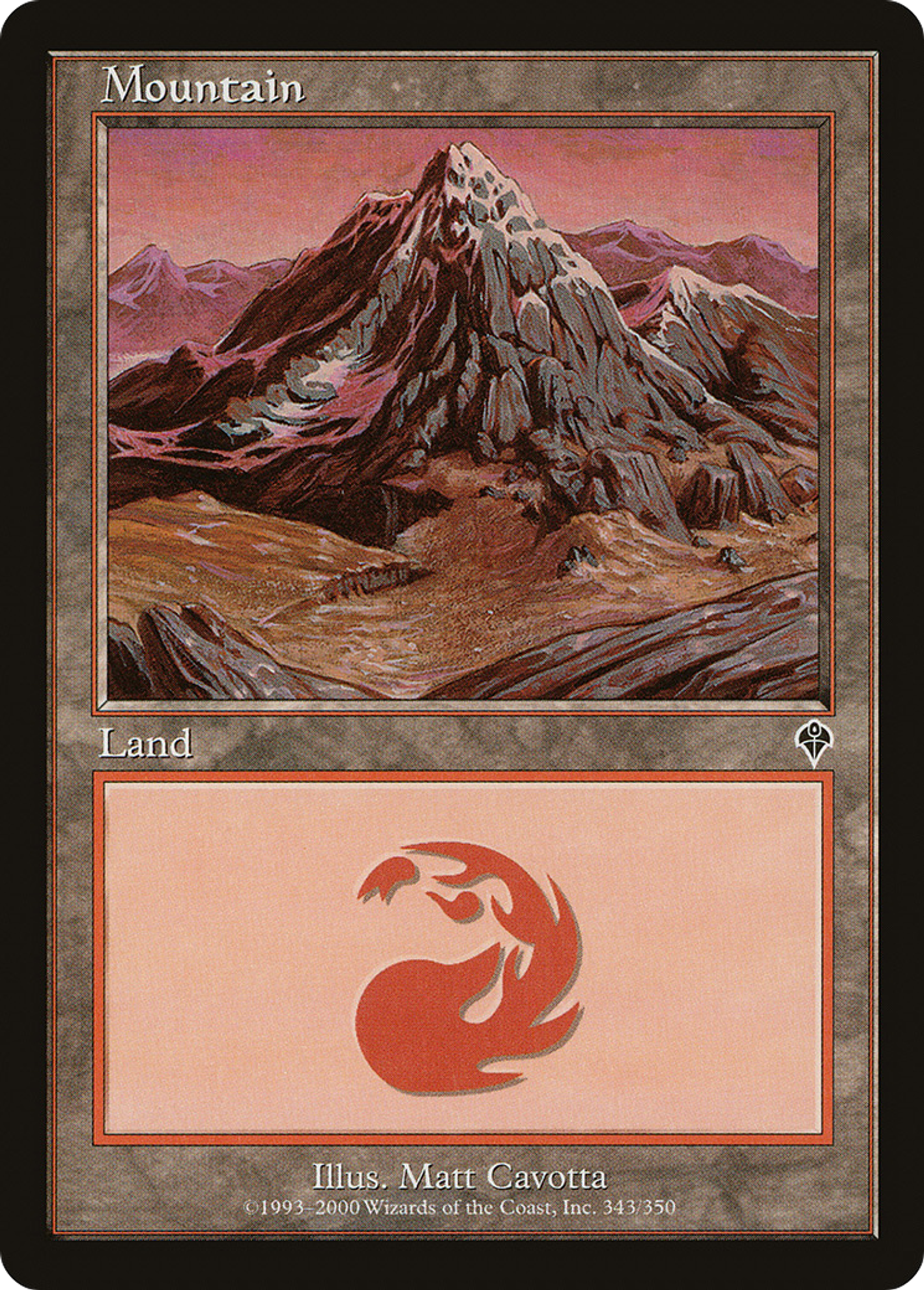 Montagne — Invasion — Magic: The Gathering