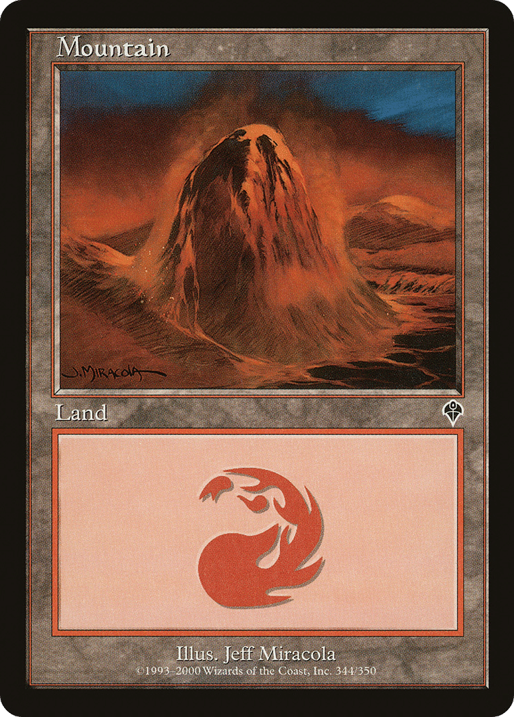 Mountain — Invasion — Magic: The Gathering