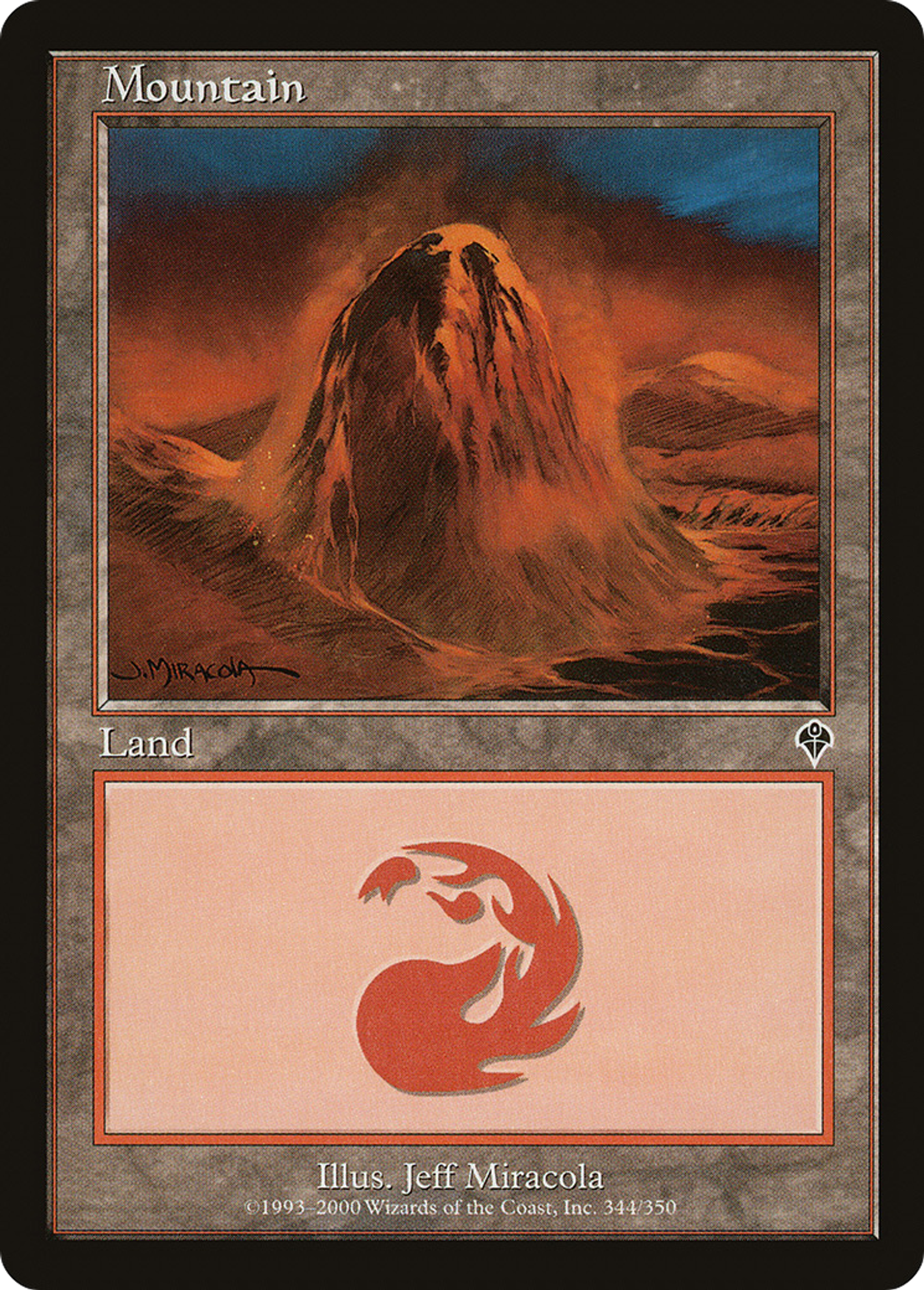 Mountain — Invasion — Magic: The Gathering