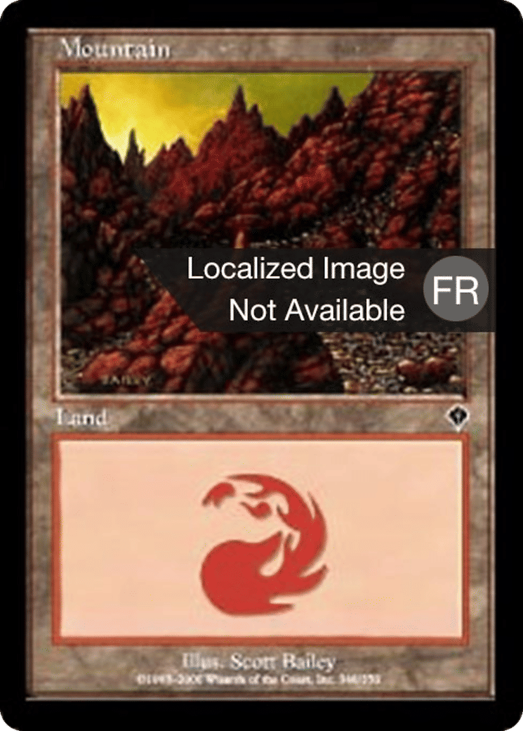 Montagne — Invasion — Magic: The Gathering