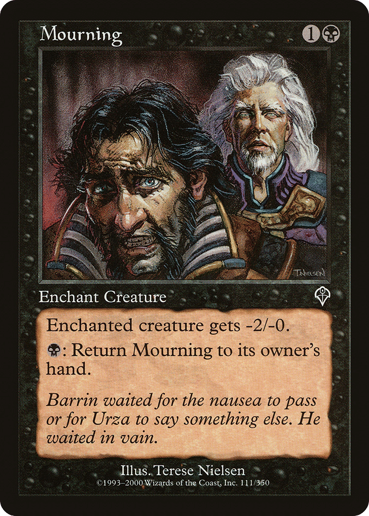 Mourning — Invasion — Magic: The Gathering