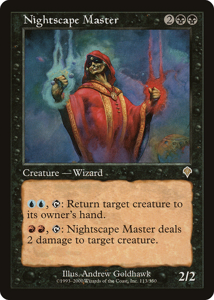 Nightscape Master — Invasion — Magic: The Gathering