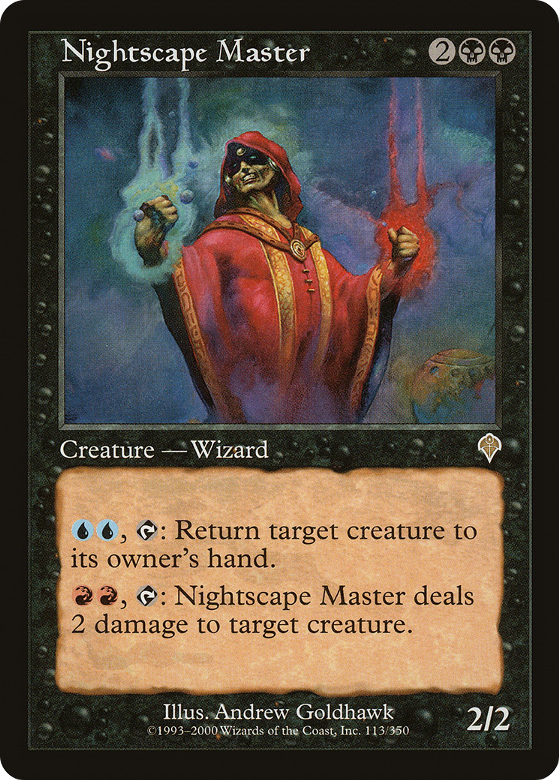 Nightscape Master — Invasion — Magic: The Gathering