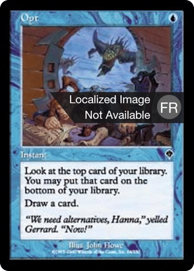 Option — Invasion — Magic: The Gathering