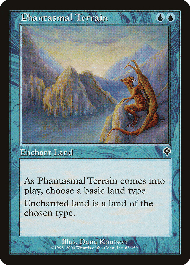Phantasmal Terrain — Invasion — Magic: The Gathering