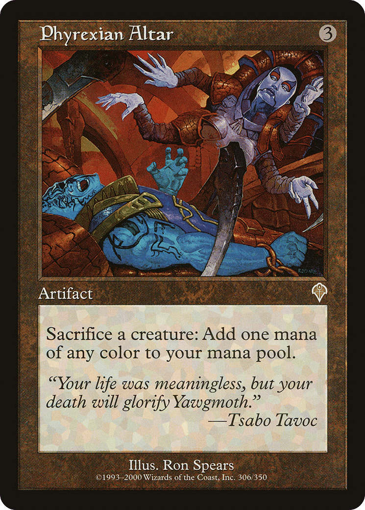 Phyrexian Altar — Invasion — Magic: The Gathering