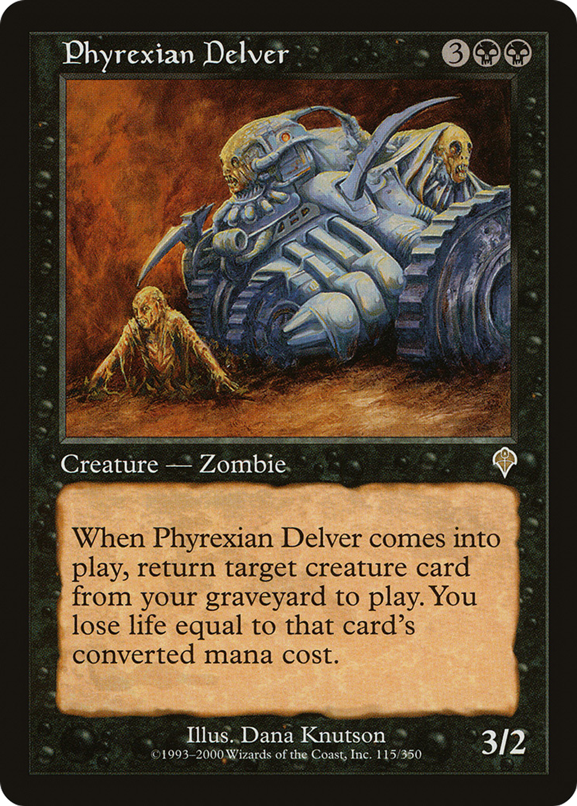 Phyrexian Delver — Invasion — Magic: The Gathering