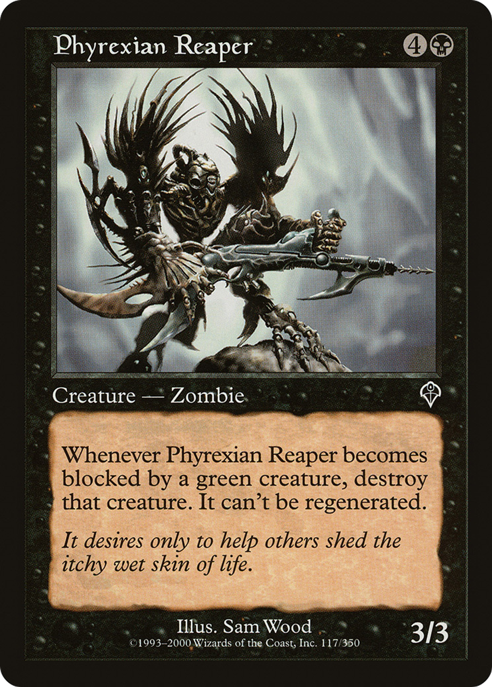 Faucheur phyrexian — Invasion — Magic: The Gathering