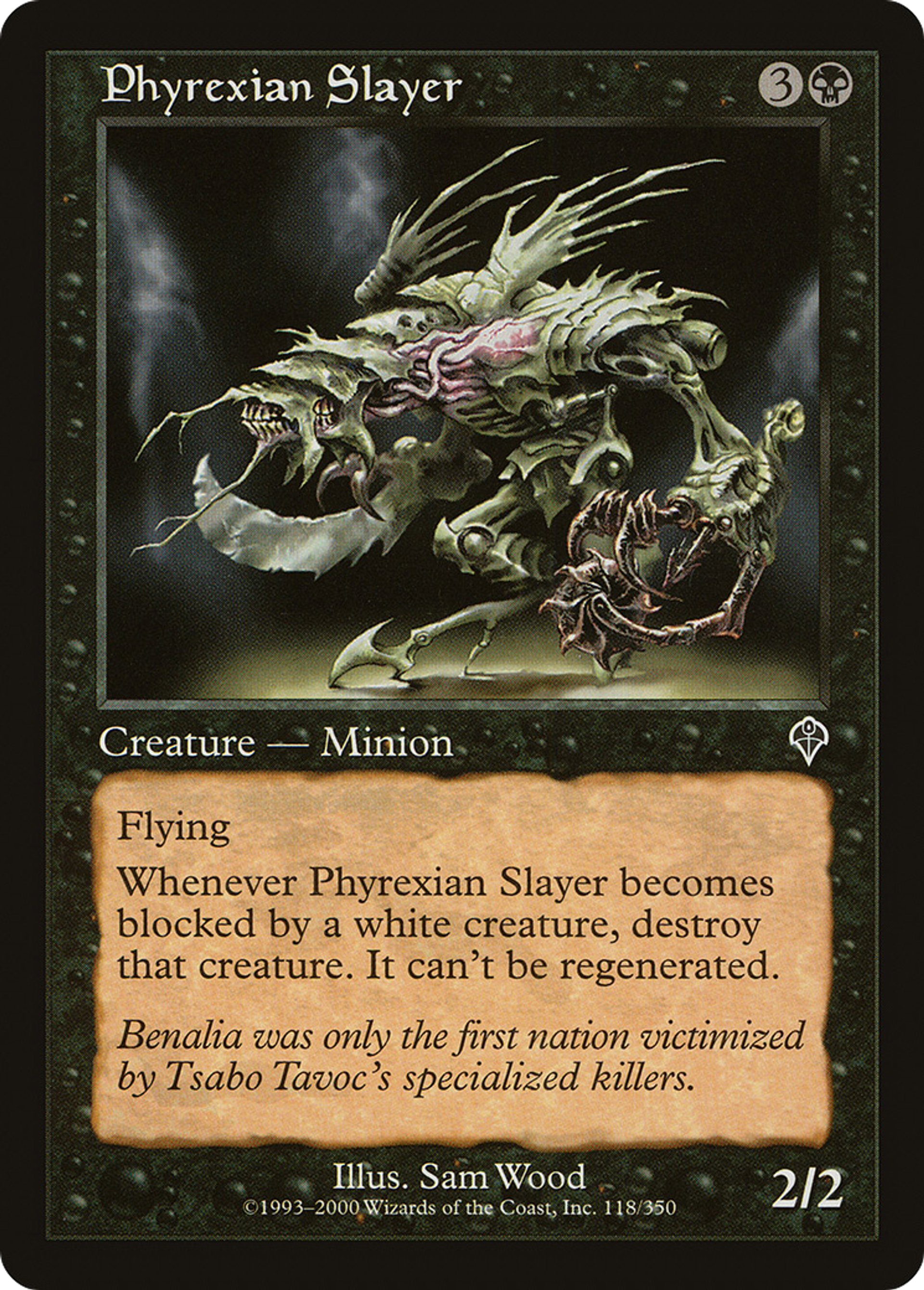 Phyrexian Slayer — Invasion — Magic: The Gathering