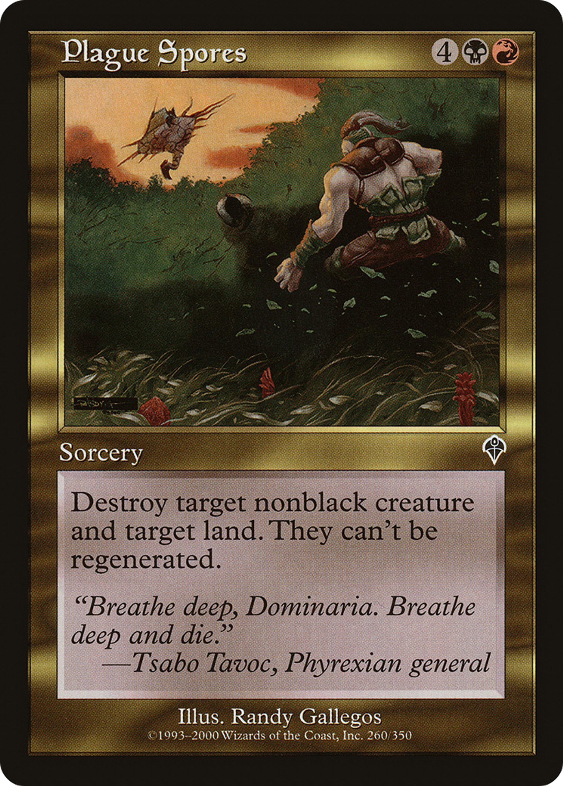 Spores pesteuses — Invasion — Magic: The Gathering