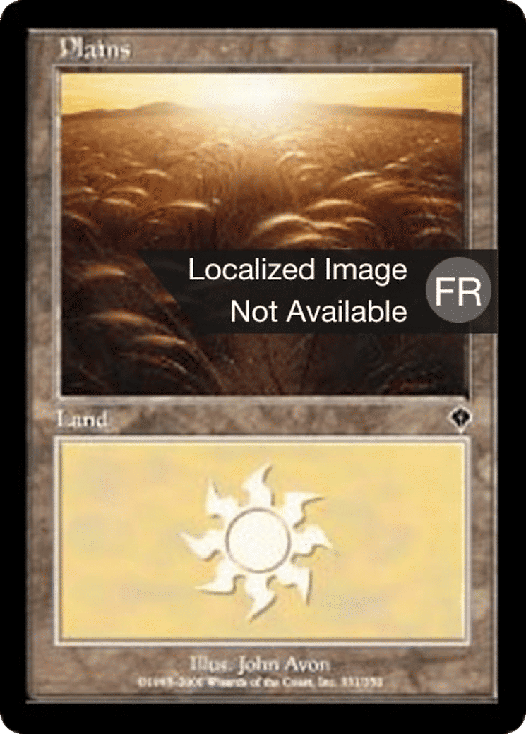 Plaine — Invasion — Magic: The Gathering