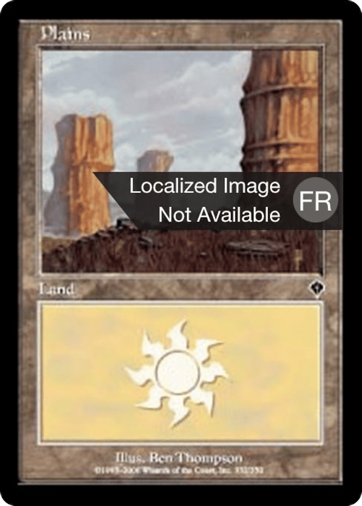 Plaine — Invasion — Magic: The Gathering