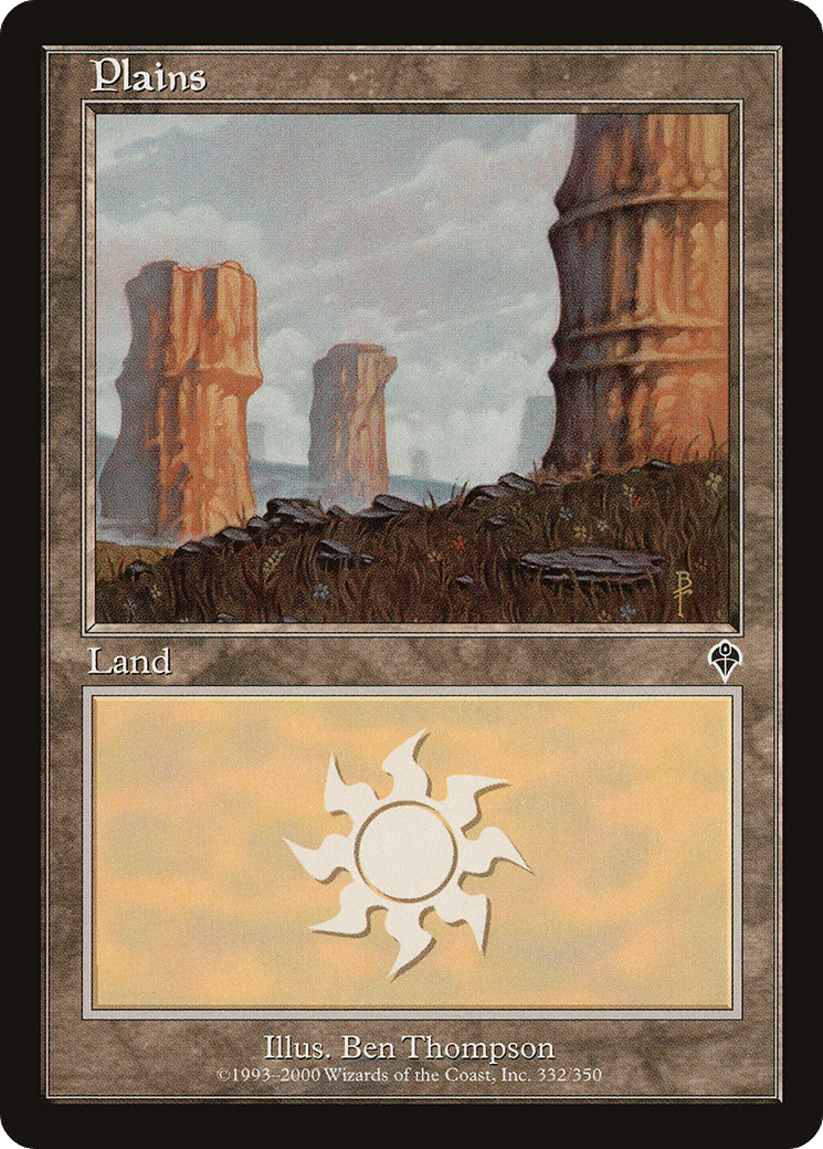 Plains — Invasion — Magic: The Gathering