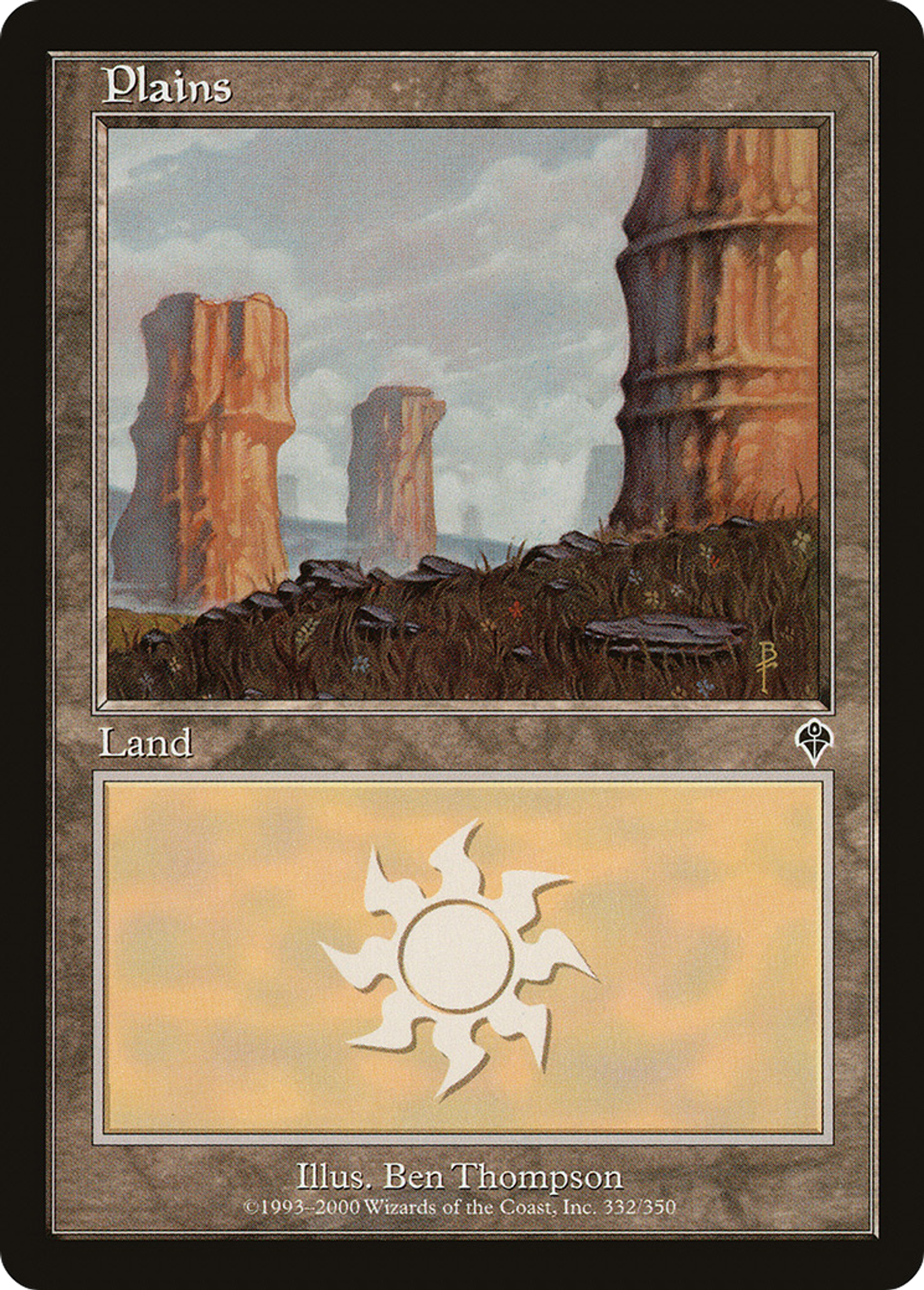 Plains — Invasion — Magic: The Gathering