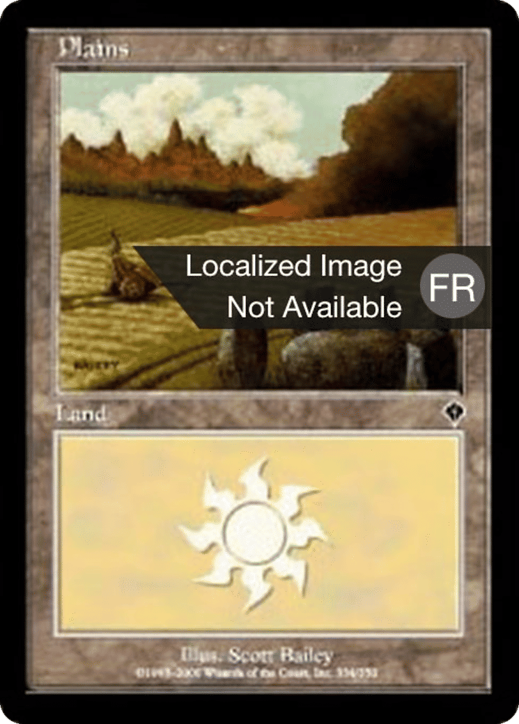 Plaine — Invasion — Magic: The Gathering