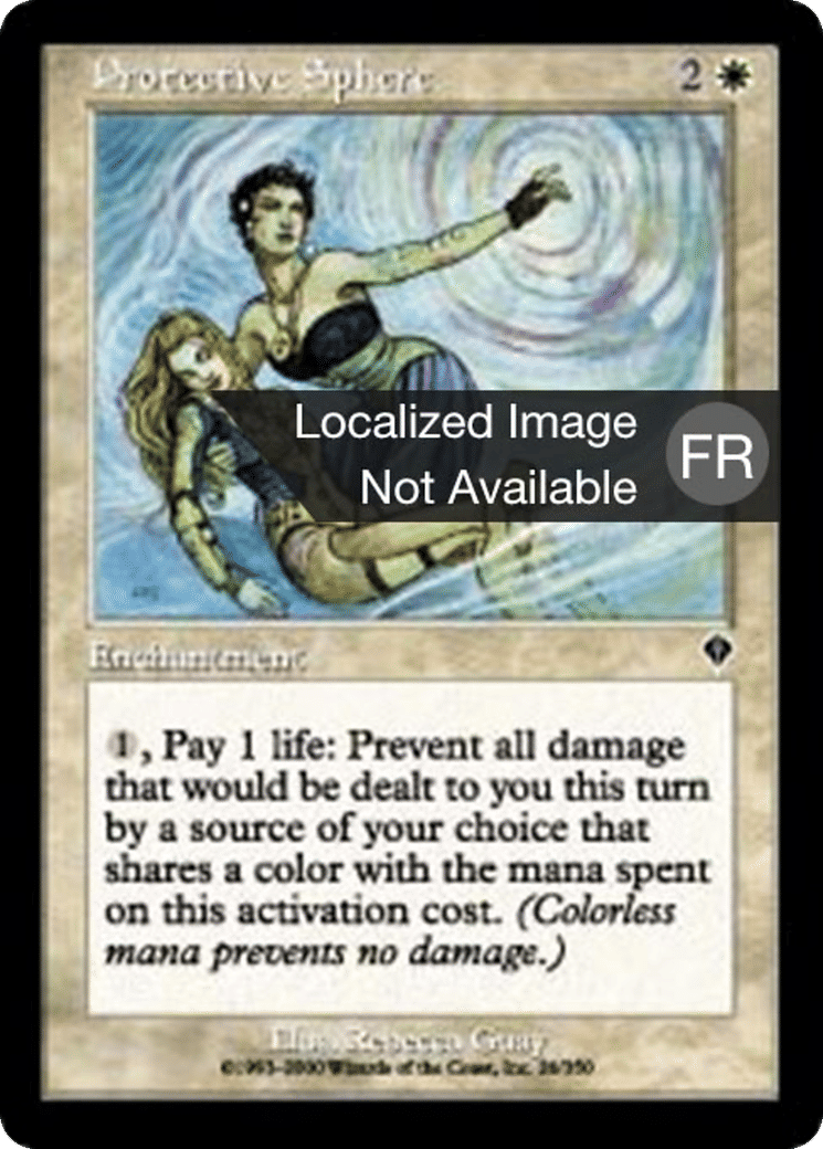 Sphère de protection — Invasion — Magic: The Gathering