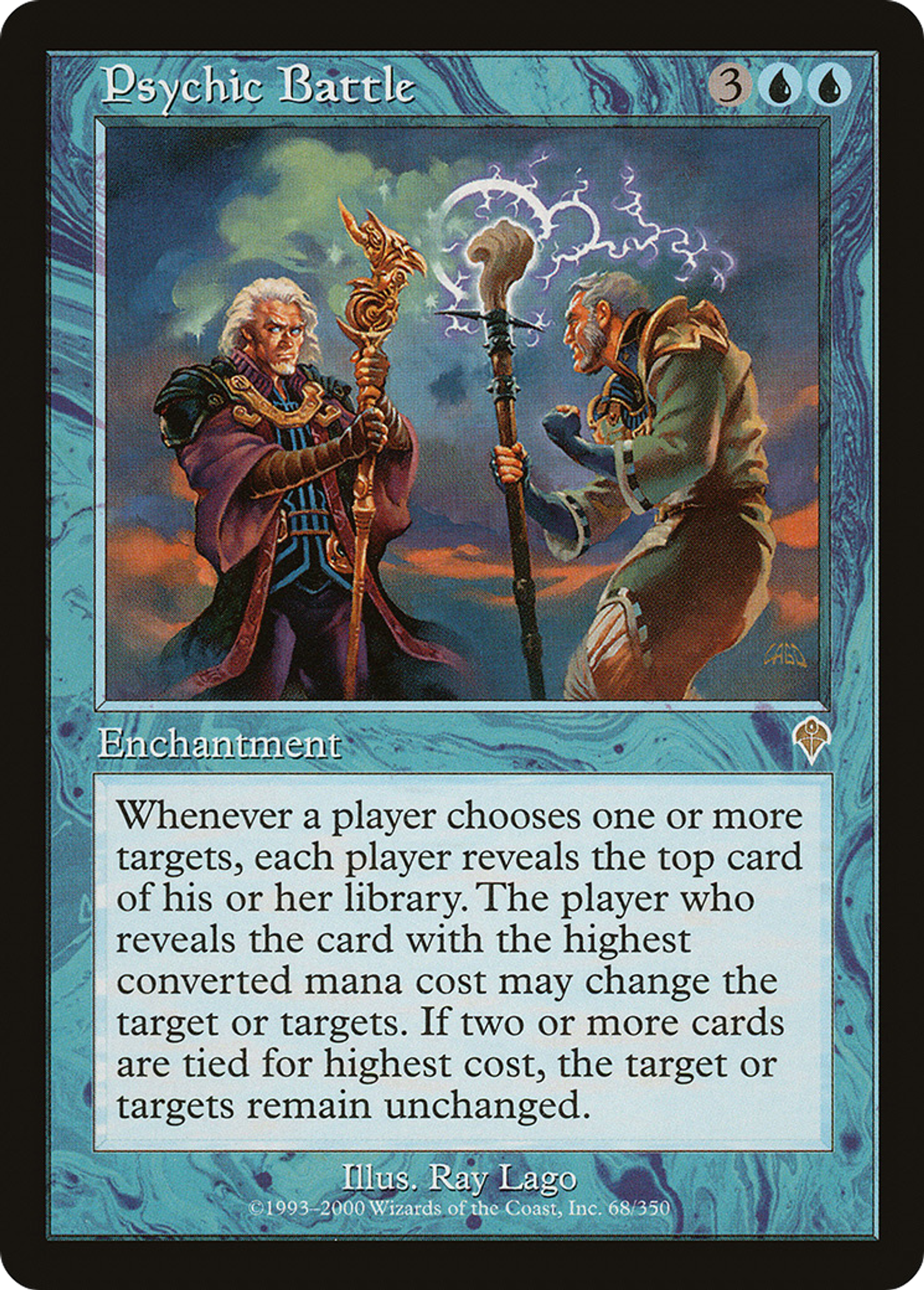 Psychic Battle — Invasion — Magic: The Gathering