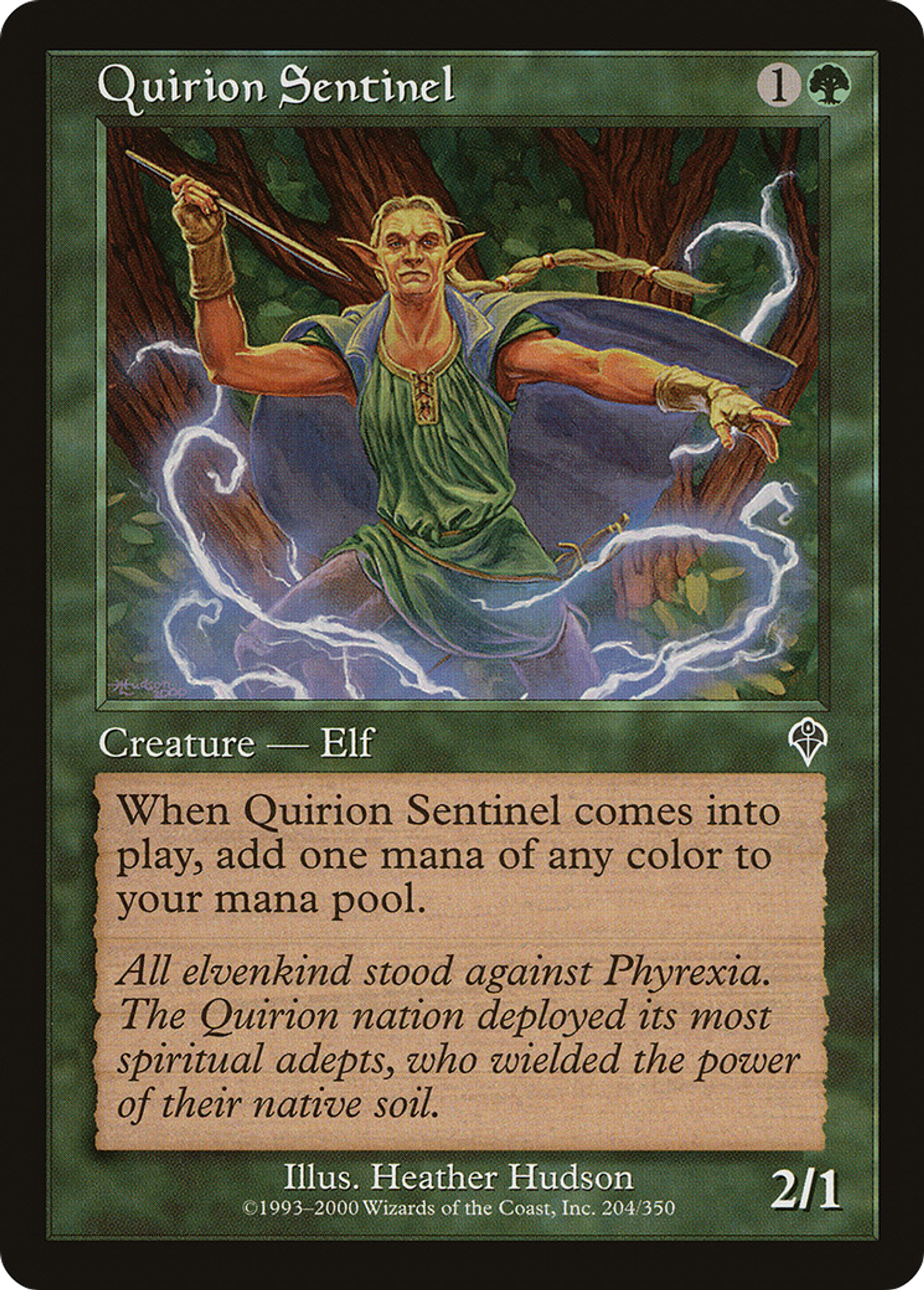 Quirion Sentinel — Invasion — Magic: The Gathering