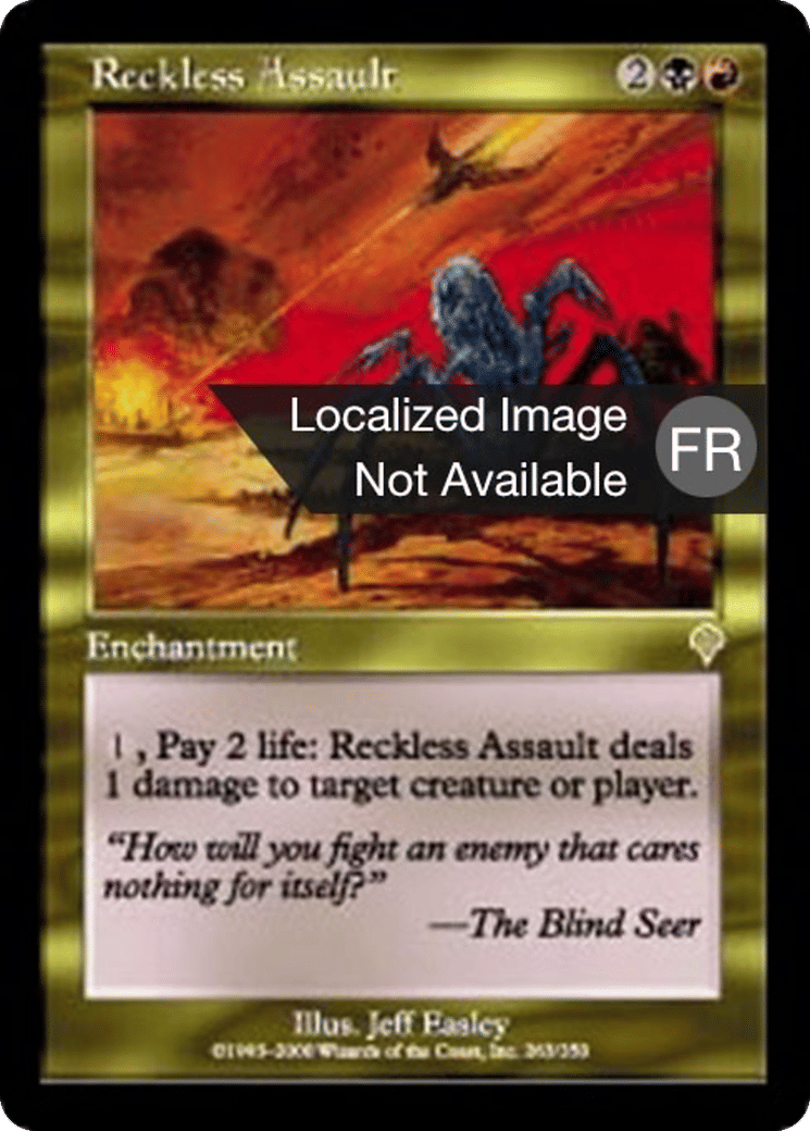 Assaut téméraire — Invasion — Magic: The Gathering