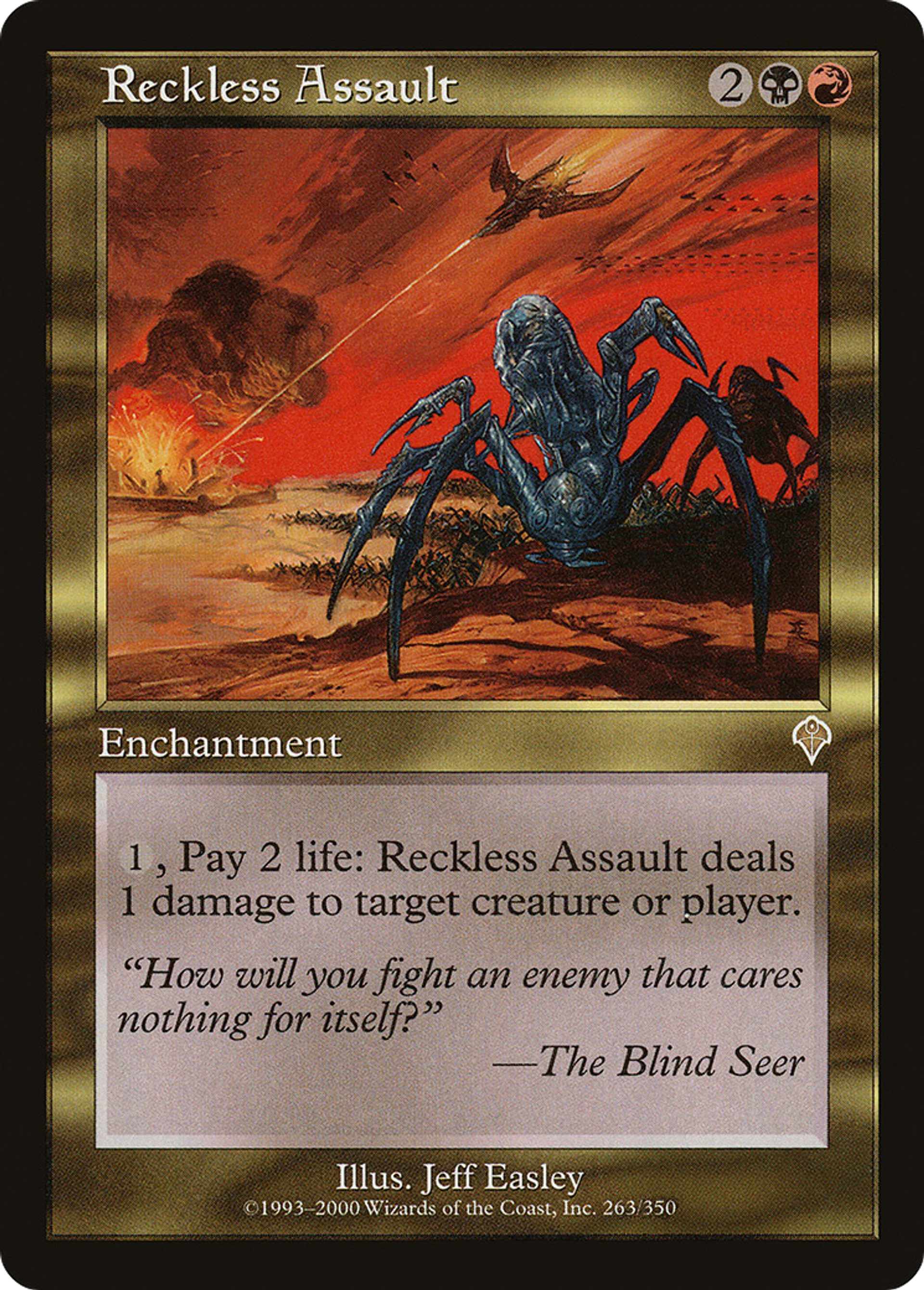 Assaut téméraire — Invasion — Magic: The Gathering