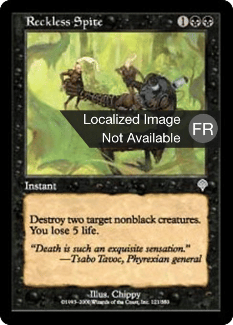 Rancune téméraire — Invasion — Magic: The Gathering
