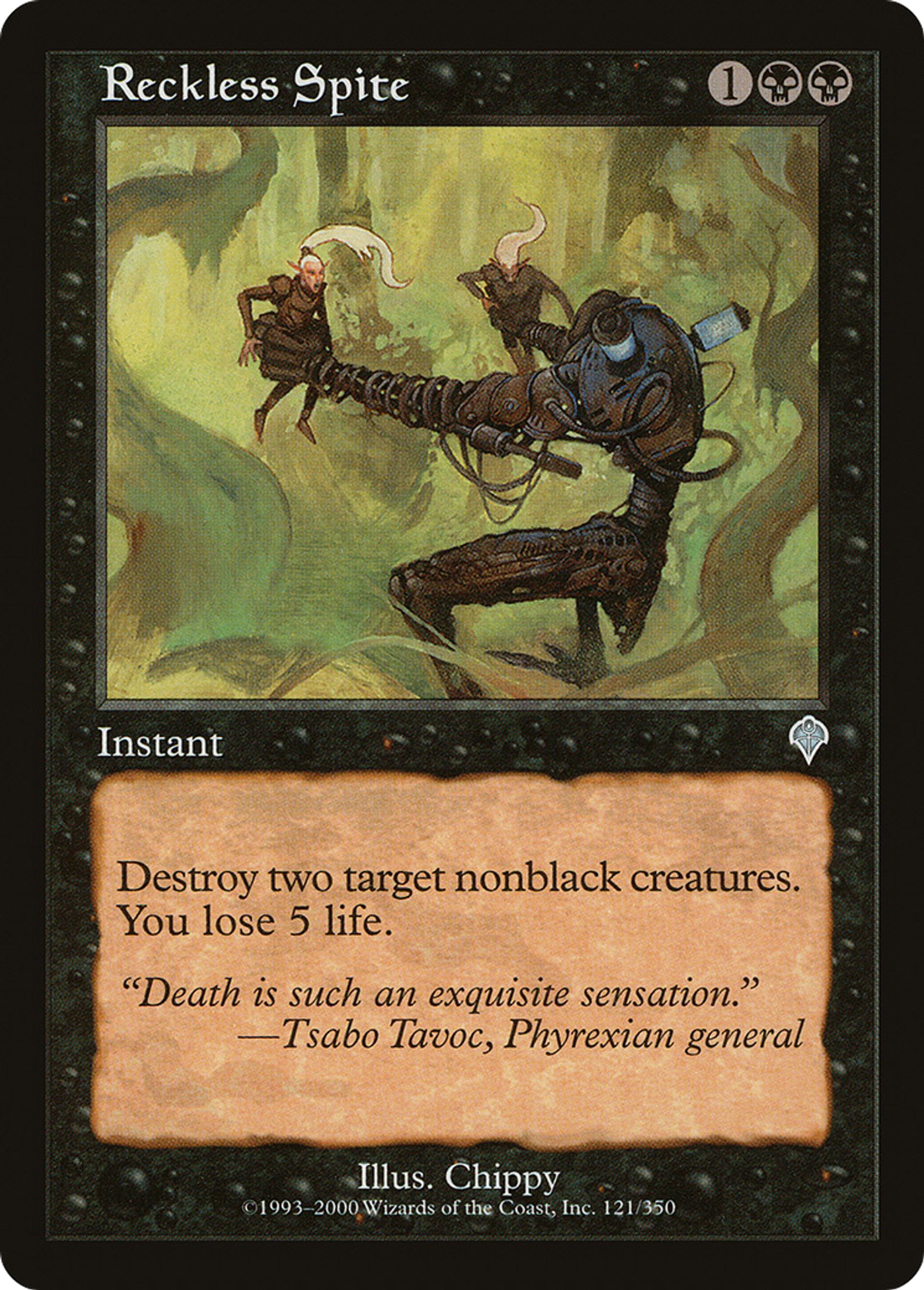 Reckless Spite — Invasion — Magic: The Gathering