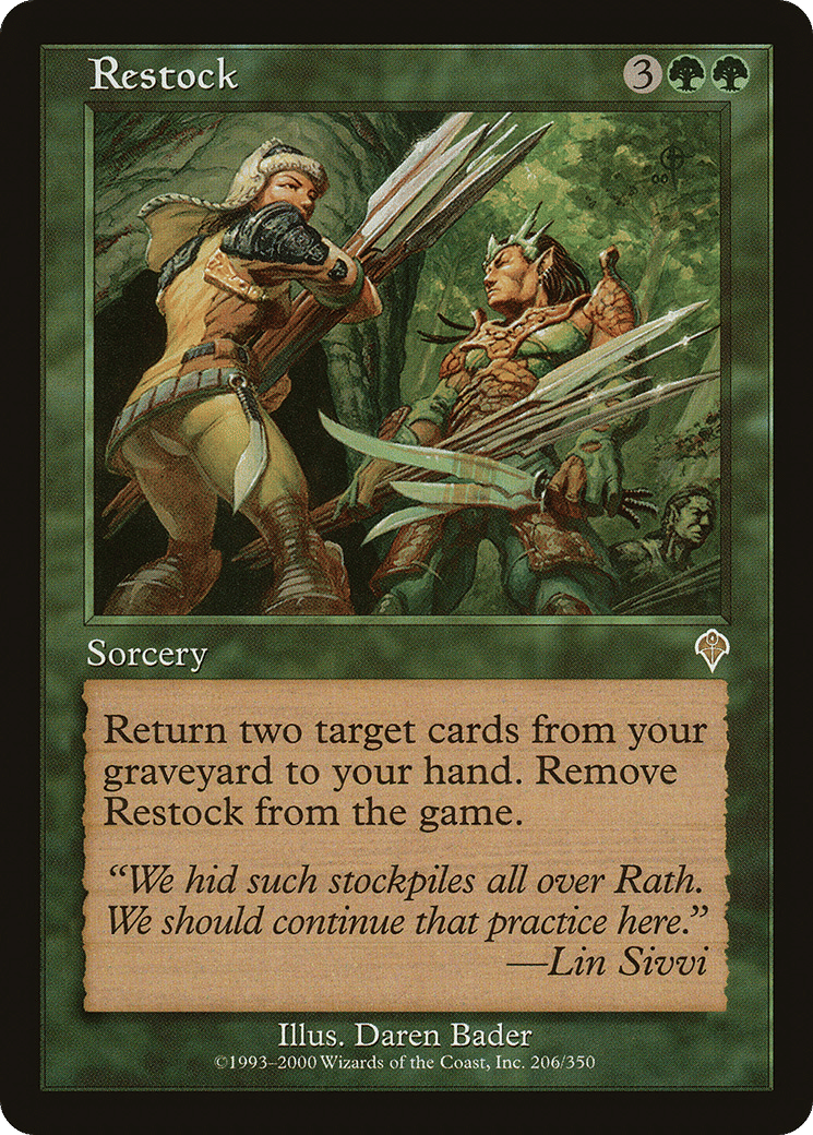 Restock — Invasion — Magic: The Gathering