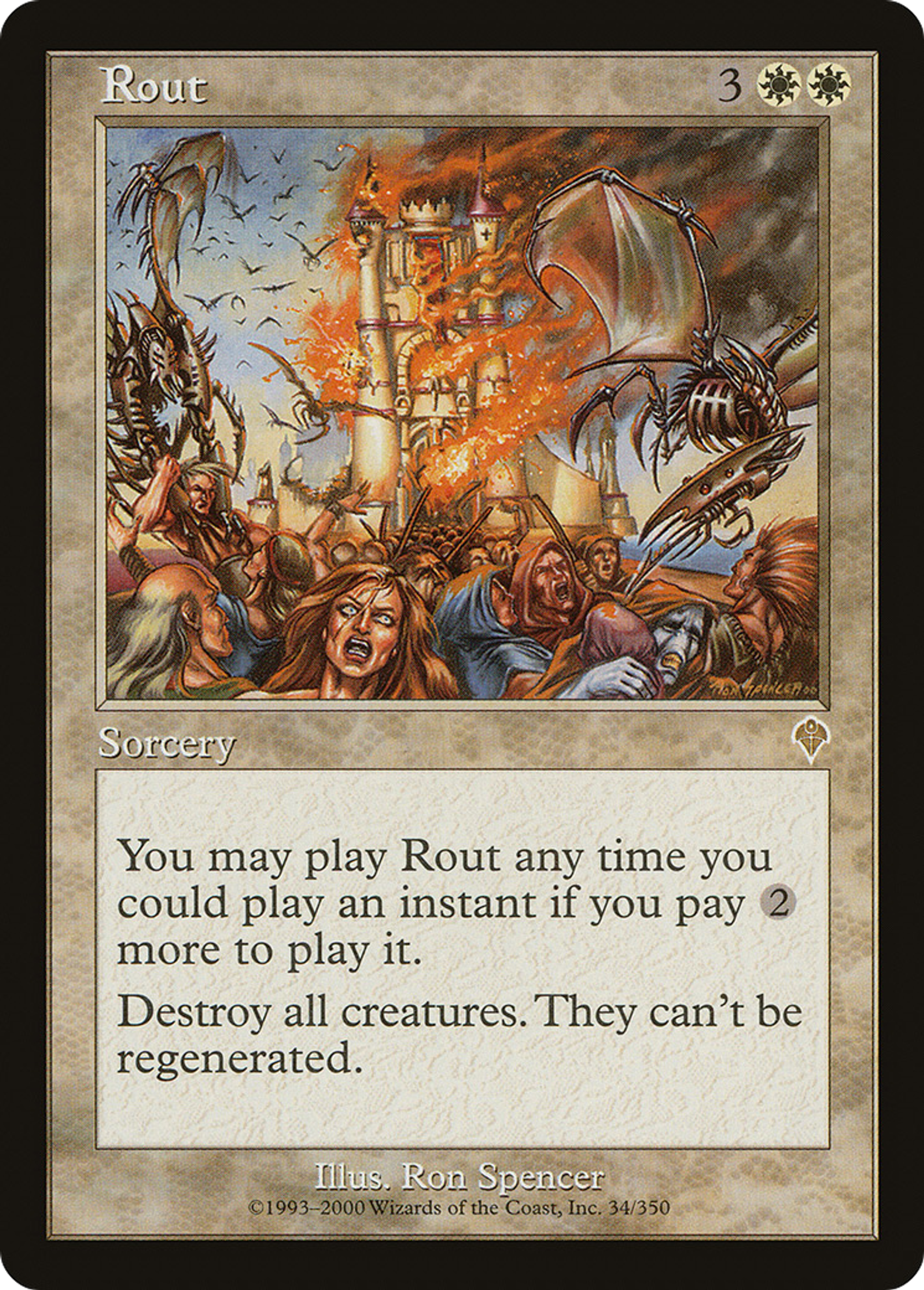 Rout — Invasion — Magic: The Gathering