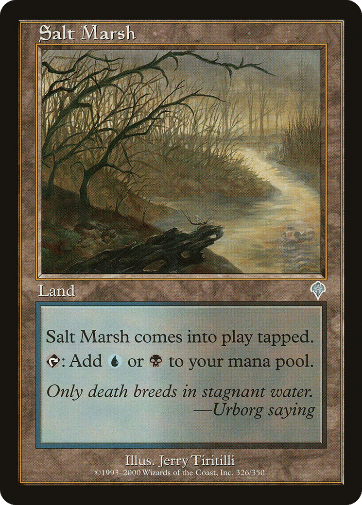 Salt Marsh — Invasion — Magic: The Gathering