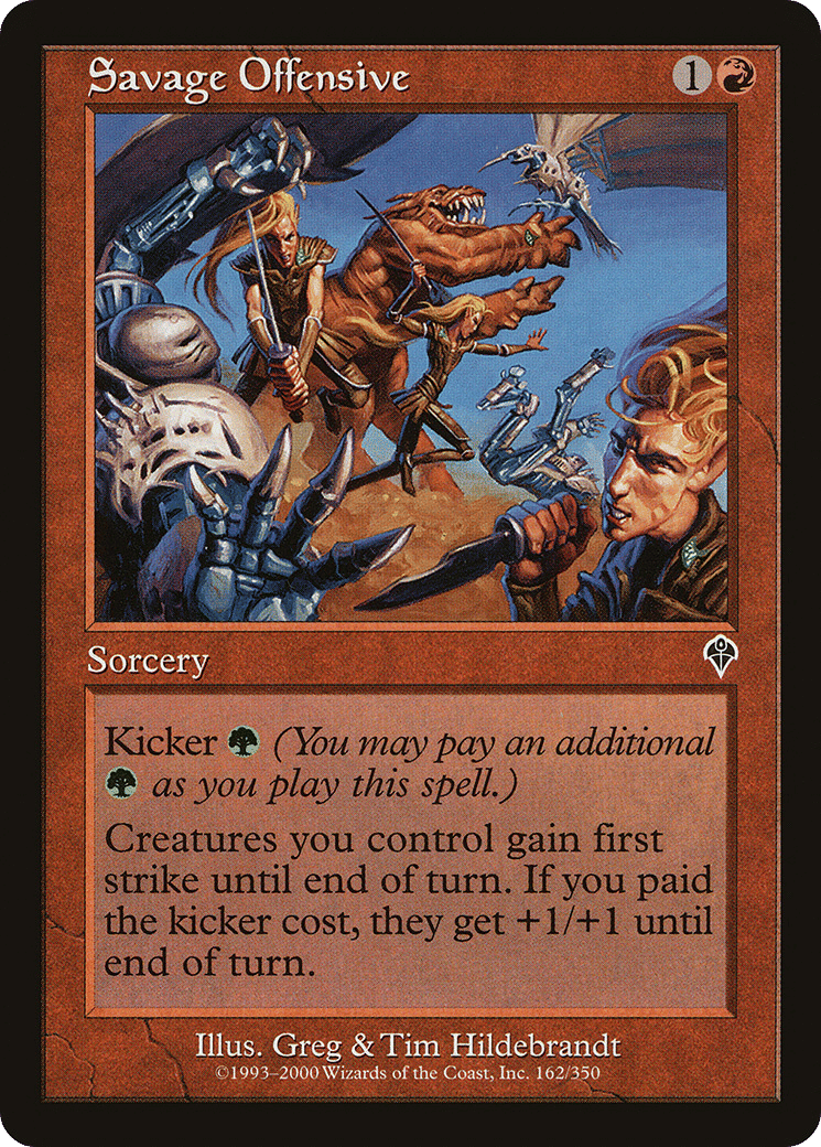 Savage Offensive — Invasion — Magic: The Gathering
