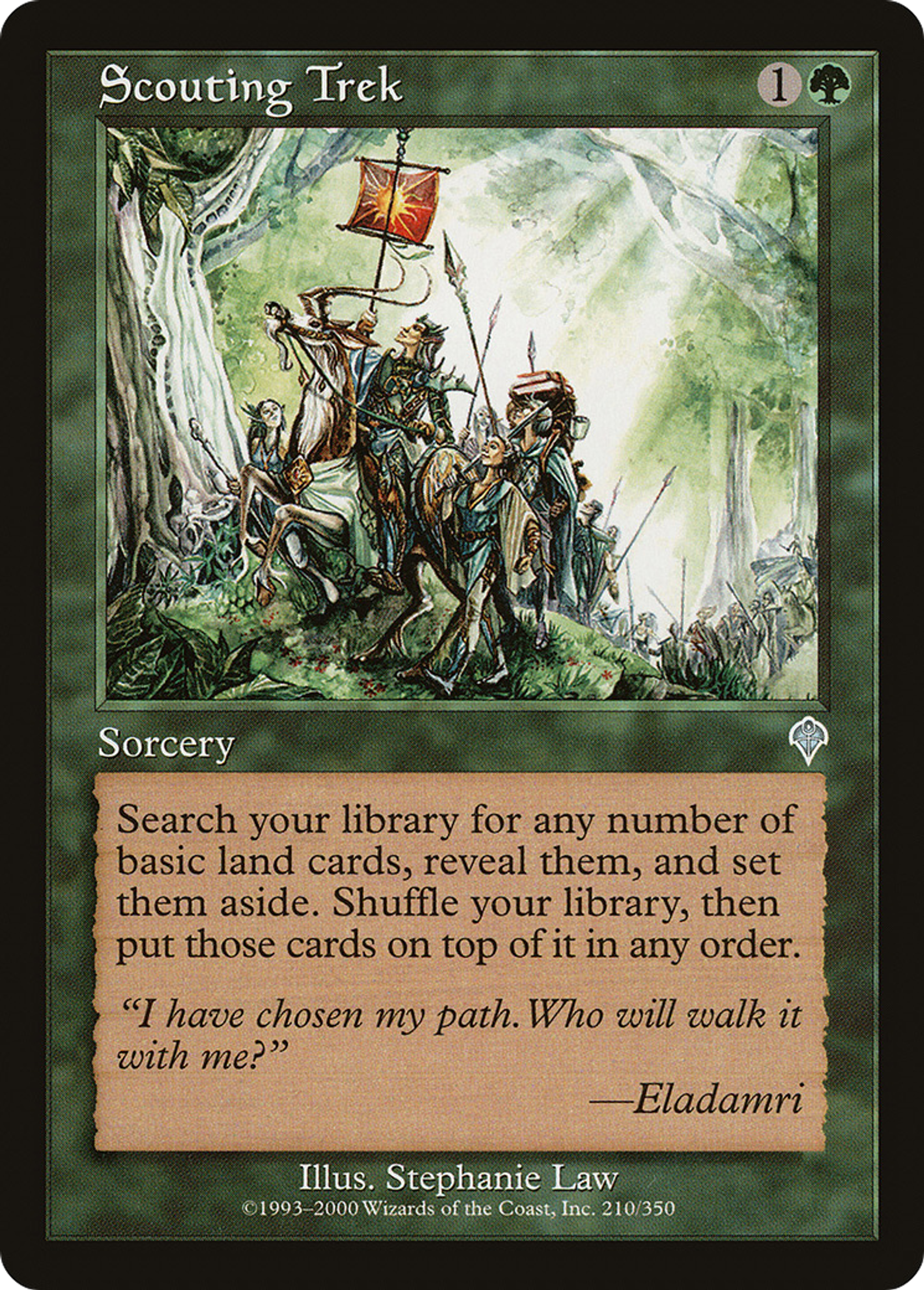 Scouting Trek — Invasion — Magic: The Gathering