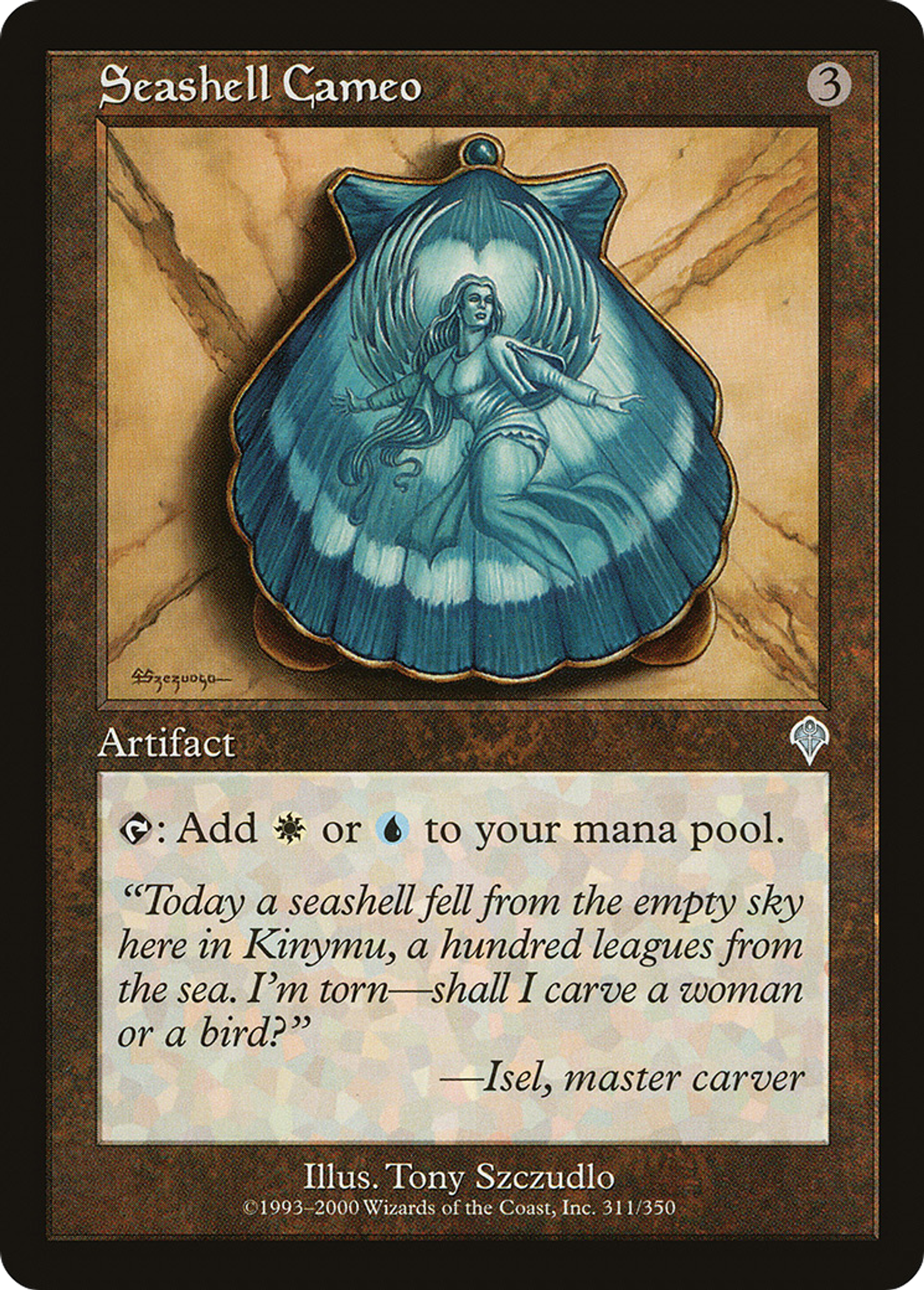 Seashell Cameo — Invasion — Magic: The Gathering