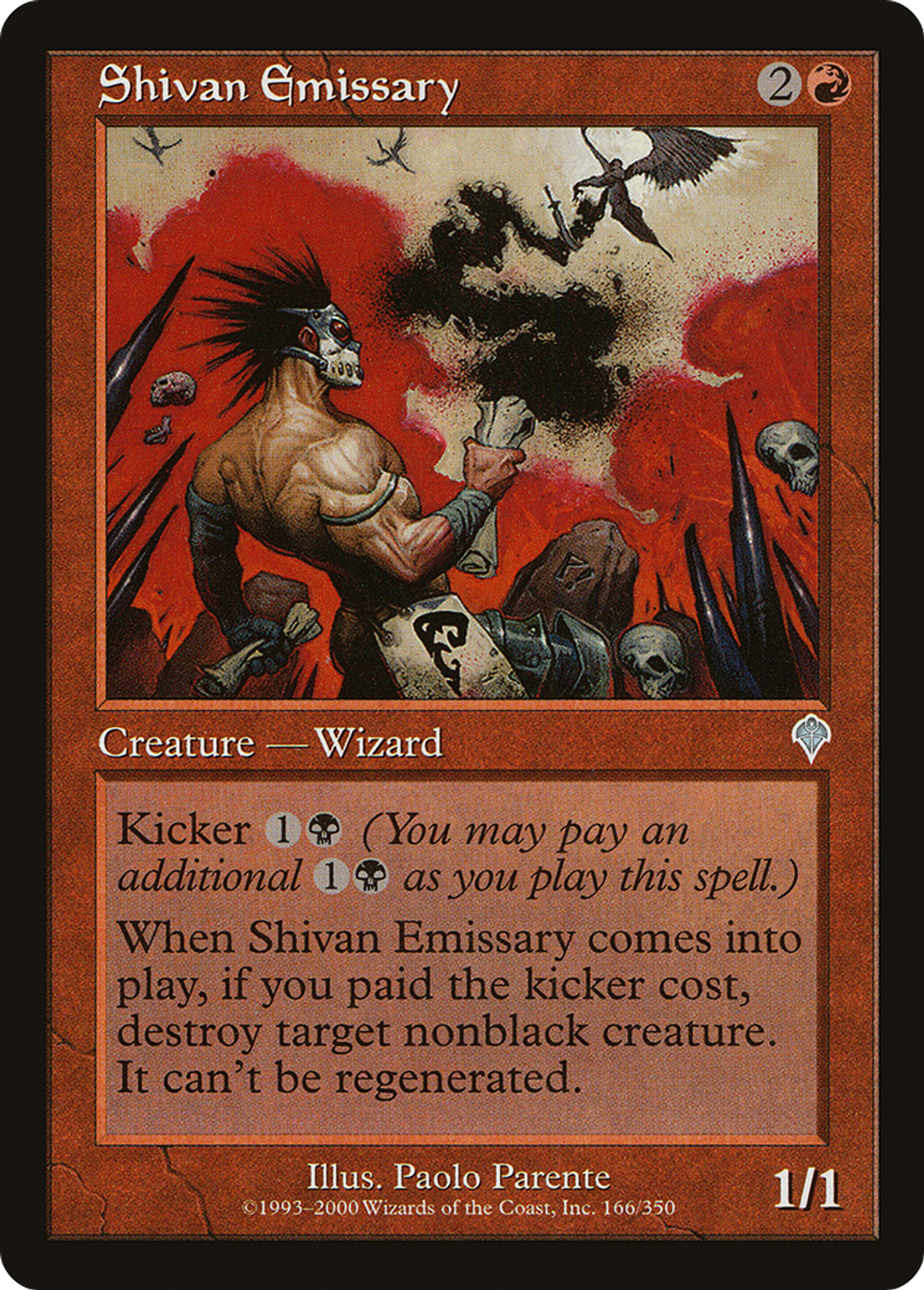 Shivan Emissary — Invasion — Magic: The Gathering