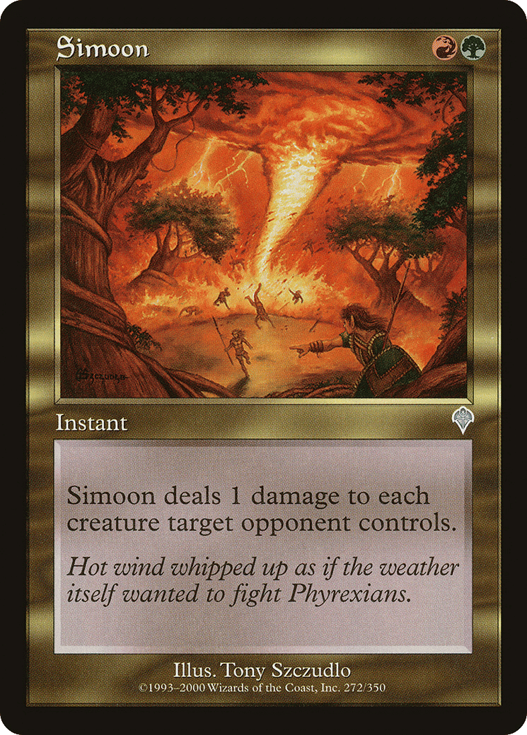 Simoon — Invasion — Magic: The Gathering