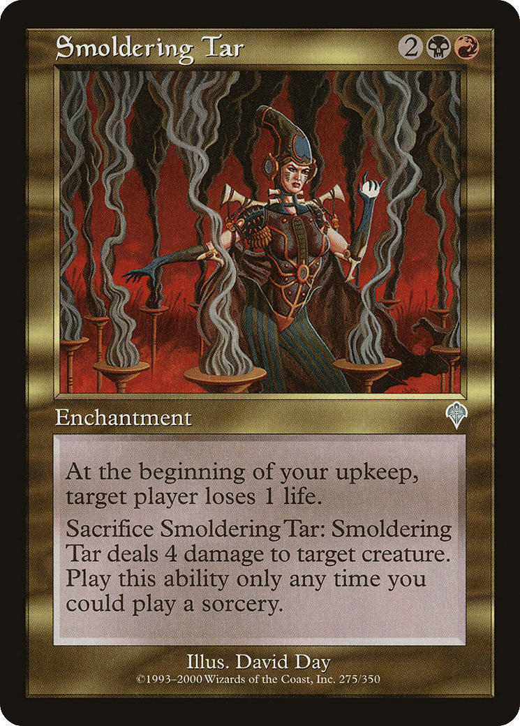 Smoldering Tar — Invasion — Magic: The Gathering