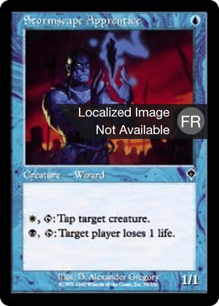 Apprenti orageosophe — Invasion — Magic: The Gathering