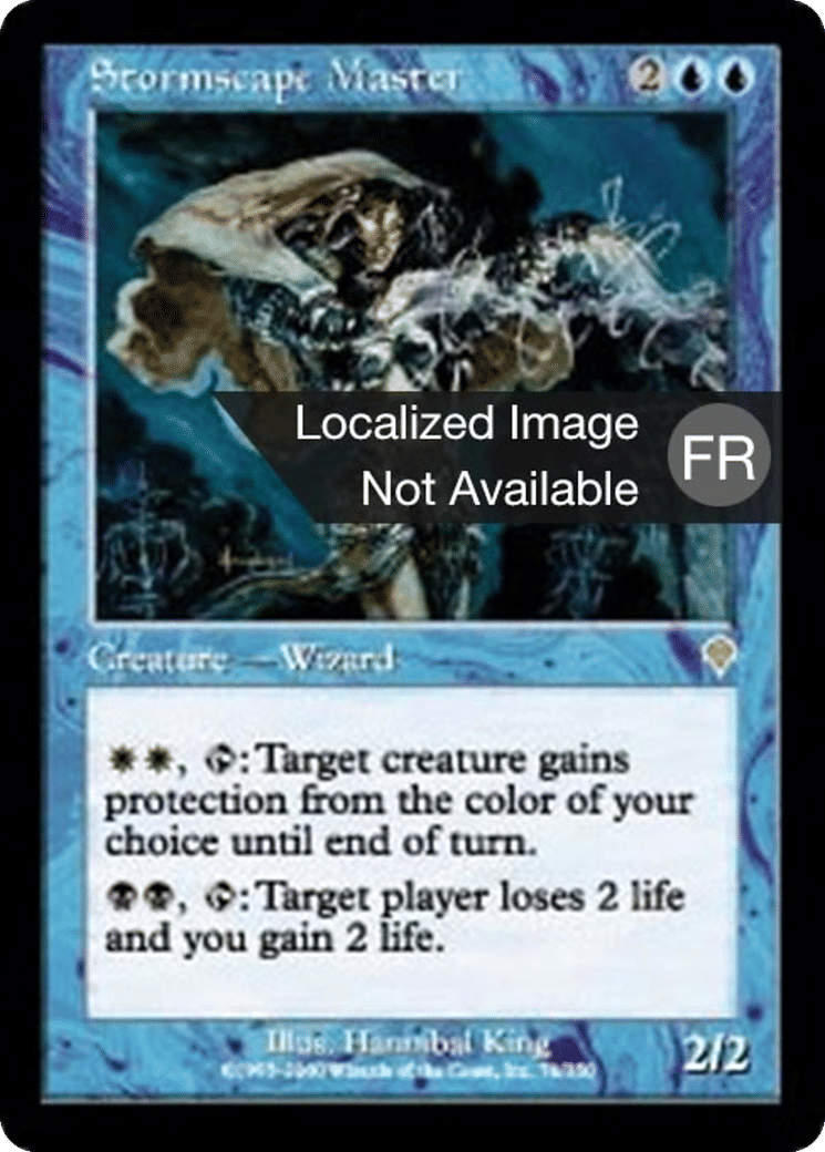 Maîtresse orageosophe — Invasion — Magic: The Gathering
