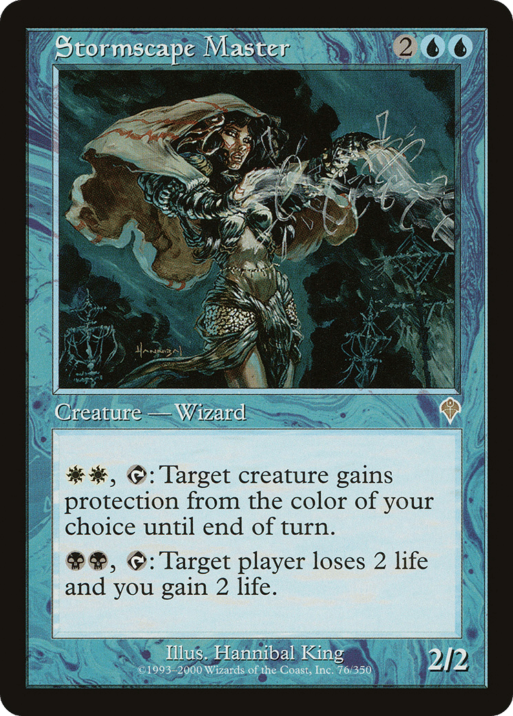 Stormscape Master — Invasion — Magic: The Gathering