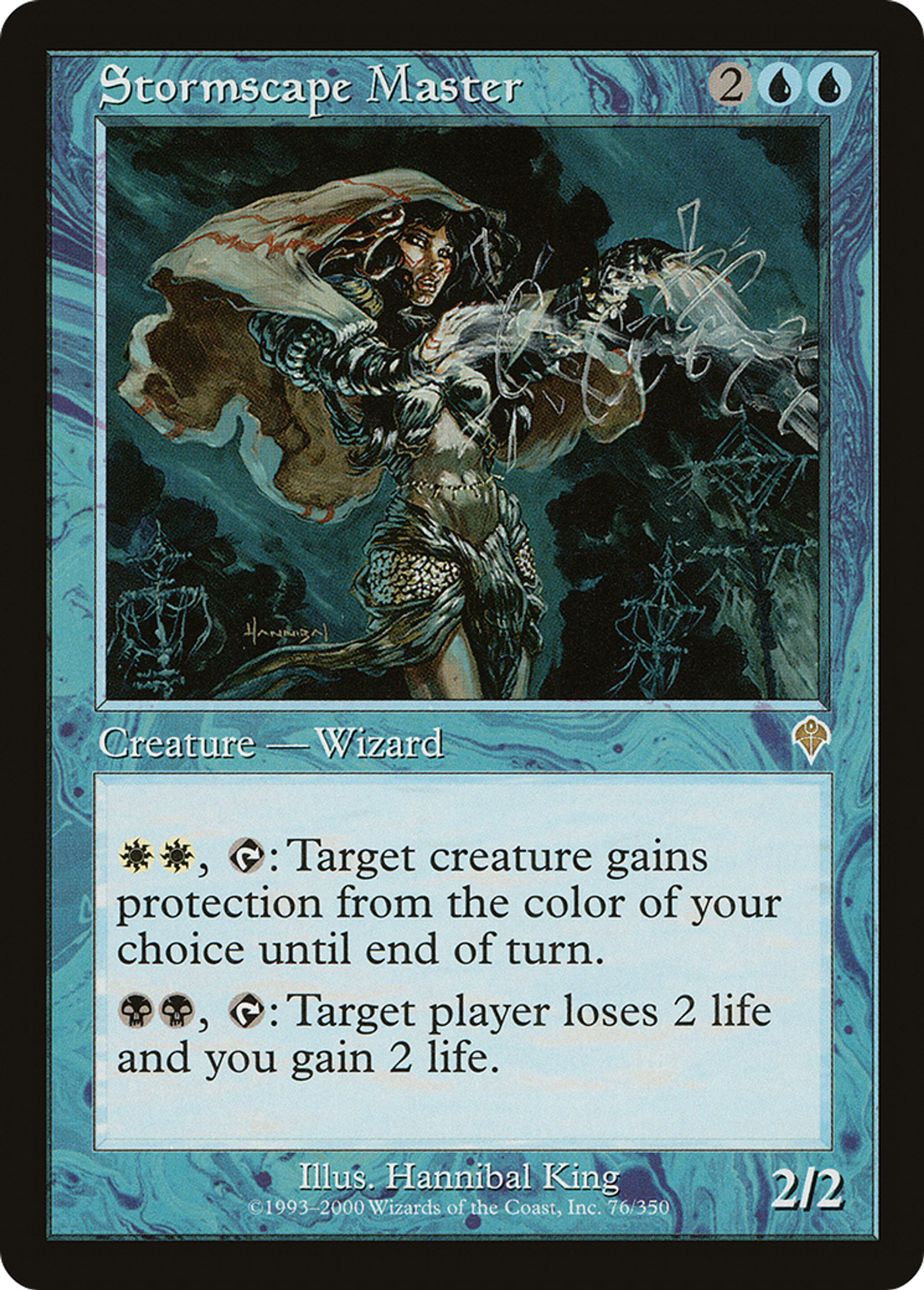 Stormscape Master — Invasion — Magic: The Gathering
