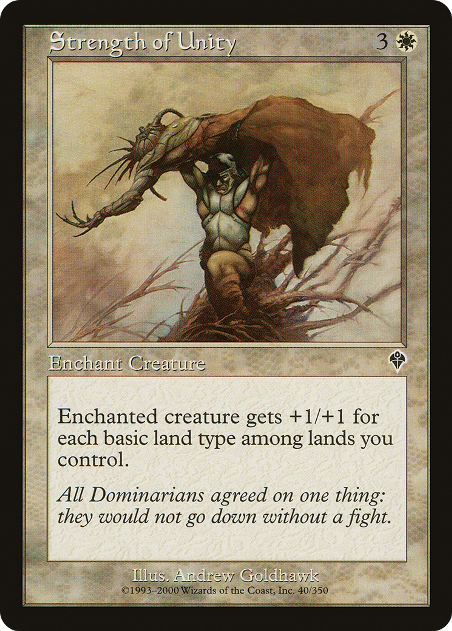 Strength of Unity — Invasion — Magic: The Gathering